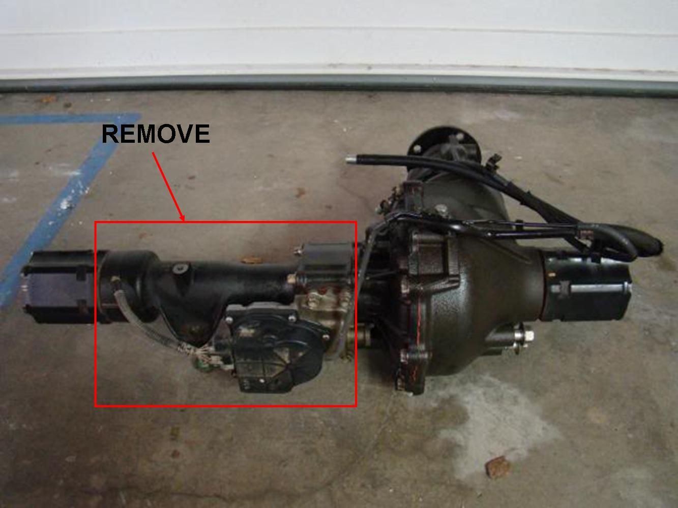 toyota tacoma rear differential change #2