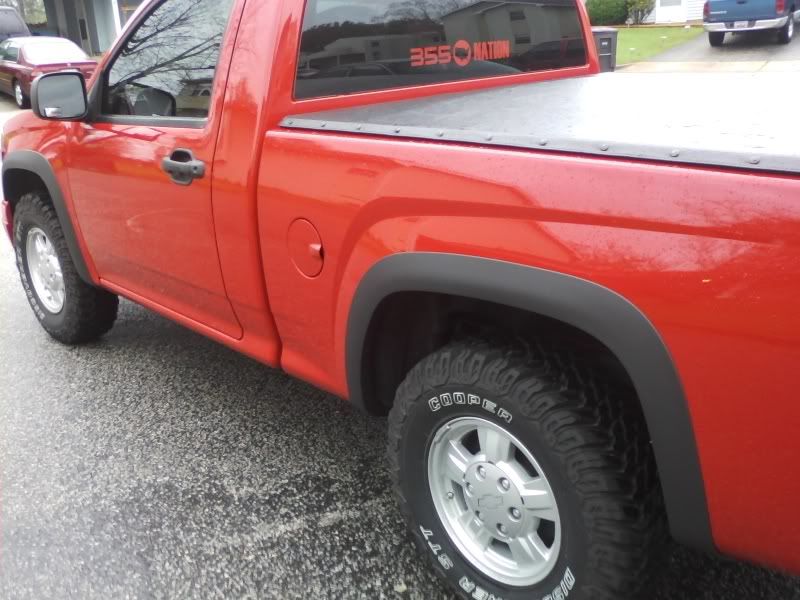 Small fender flares Chevy Colorado & GMC Canyon