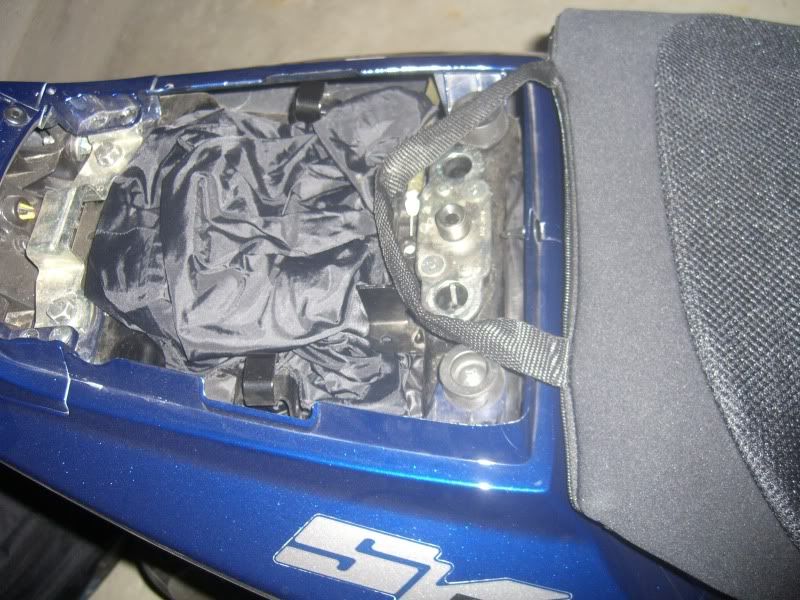 sv650 gel seat