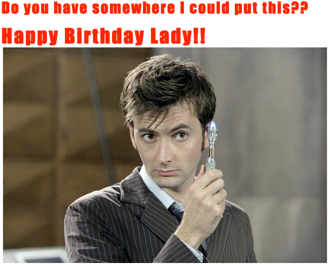 Happy Birthday To My David Tennant Loving Wife Pictures, Images and Photos
