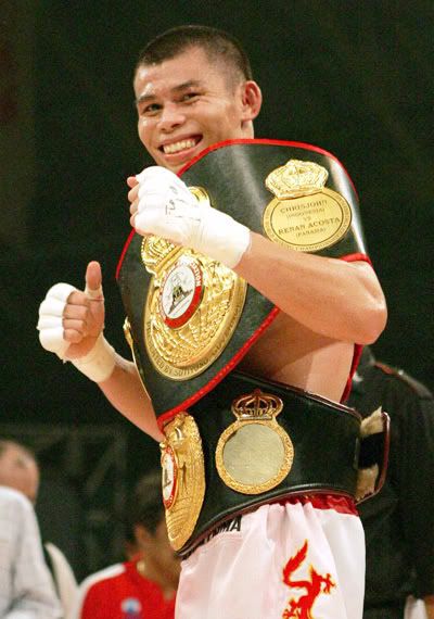 Chris John Featherweight World Boxing Association (WBA) champion VS Rocky Juarez Rematch Cancelled Due To John's Unspecified Blood Problem