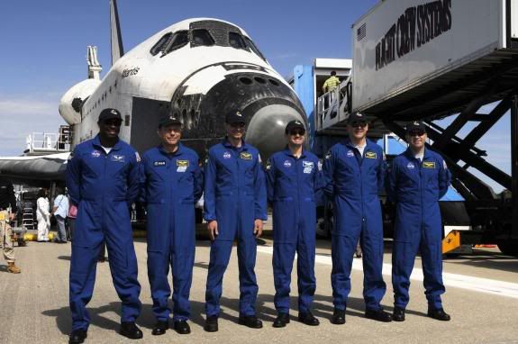 NASA Space Shuttle Atlantis Edwards Air Force Base In California