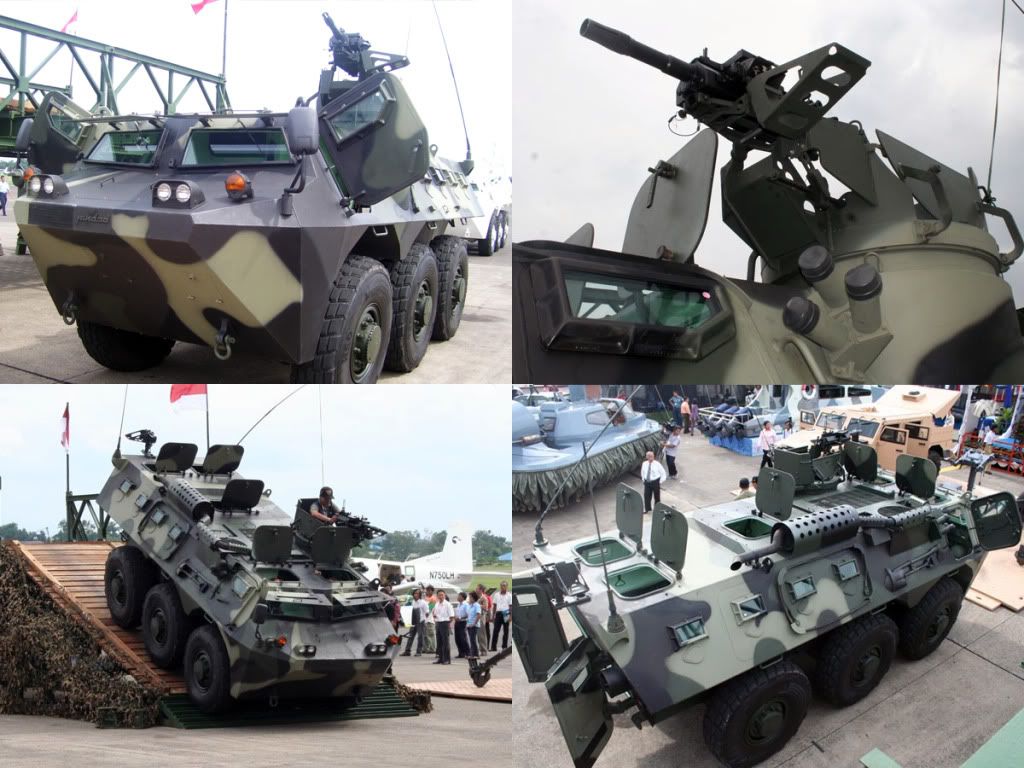 Panser Anoa 6x6 Pindad TNI