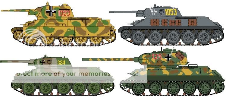 16 SCALE BEUTEPANZER T 34 TANK DECALS   NEW  